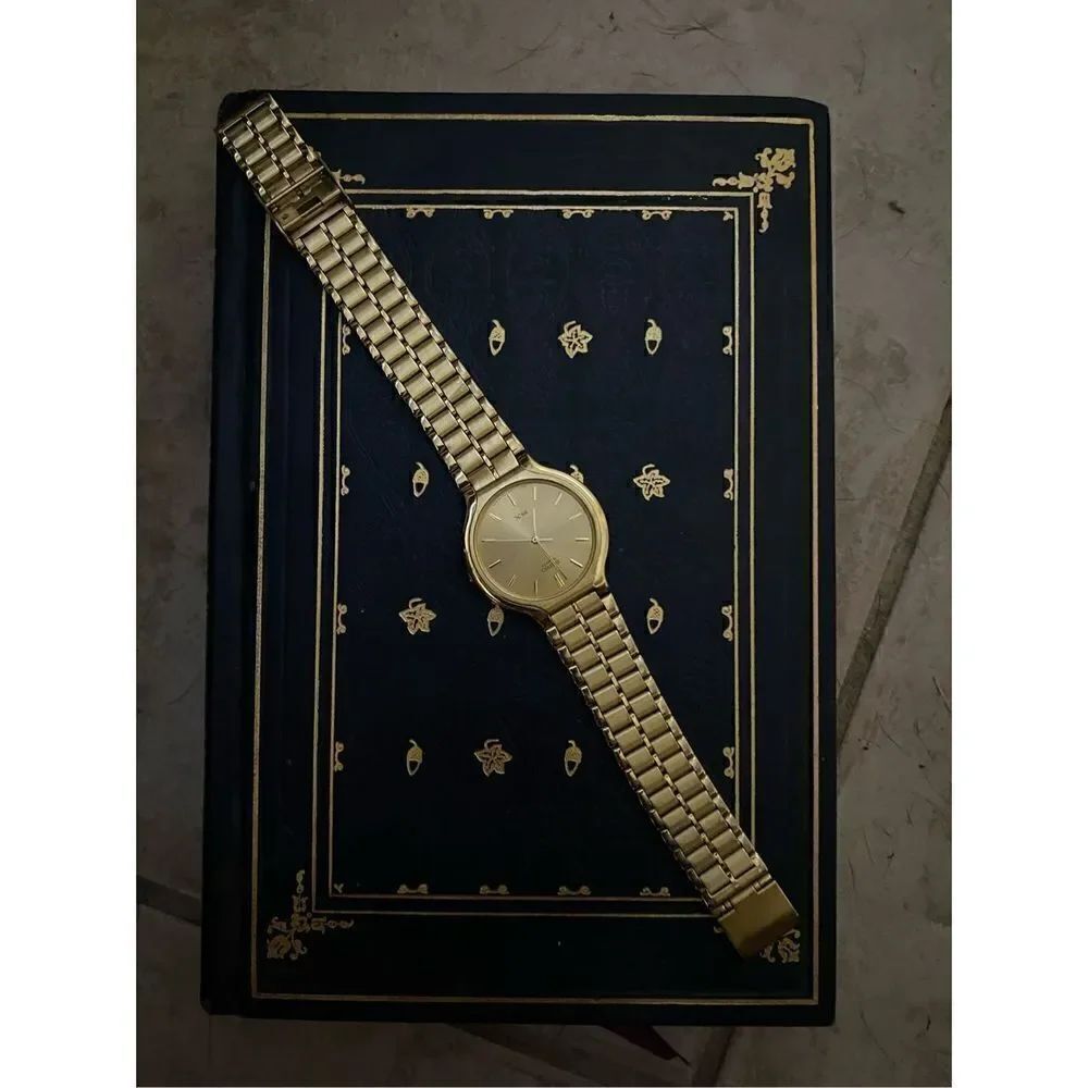 Mens seiko SX gold tone quartz’s watch